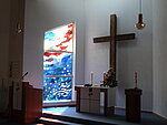 Foto vom Altarbild der Brunnenkirche